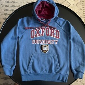 🎓 Oxford University Official Hoodie - Blue, Size Small - College Apparel
